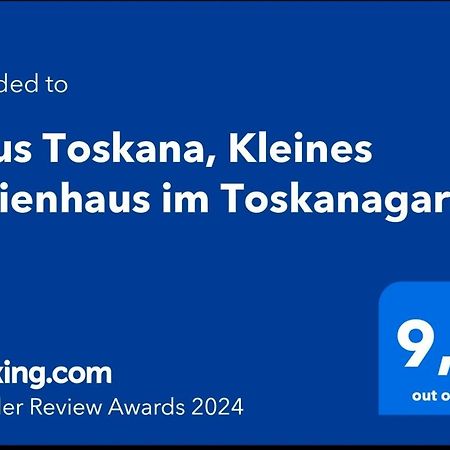 Haus Toskana, Kleines Ferienhaus Im Toskanagarten 巴特苏尔察 外观 照片